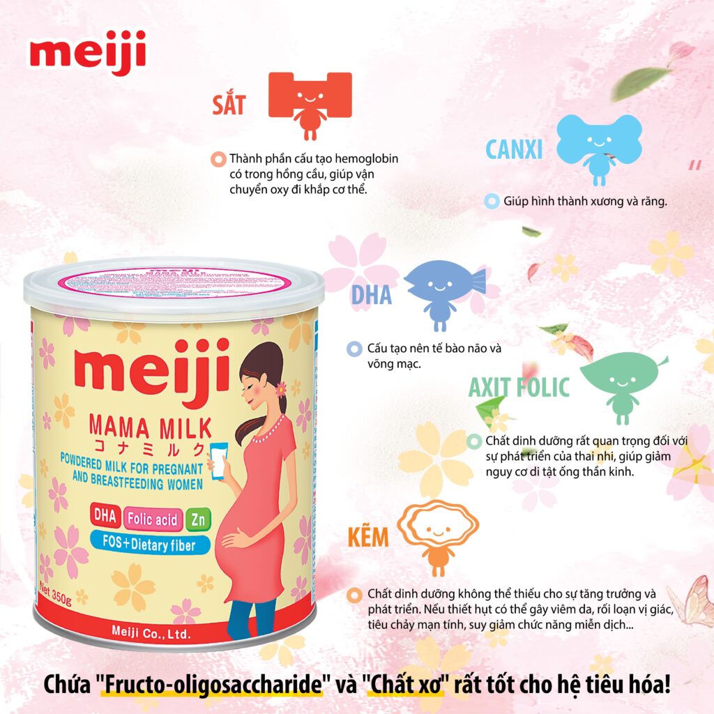 Sữa bầu Meiji mama