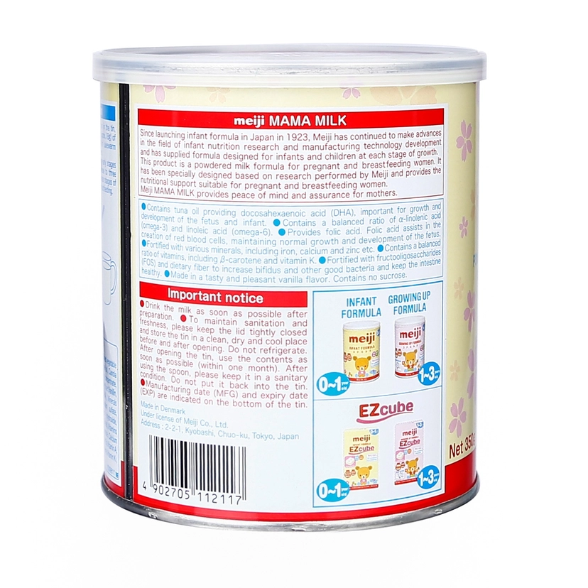 Thông tin sữa bầu Meiji mama milk 350g