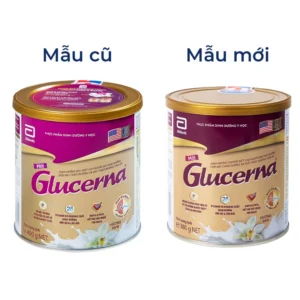 Sữa Glucerna mẫu cũ và mẫu mới