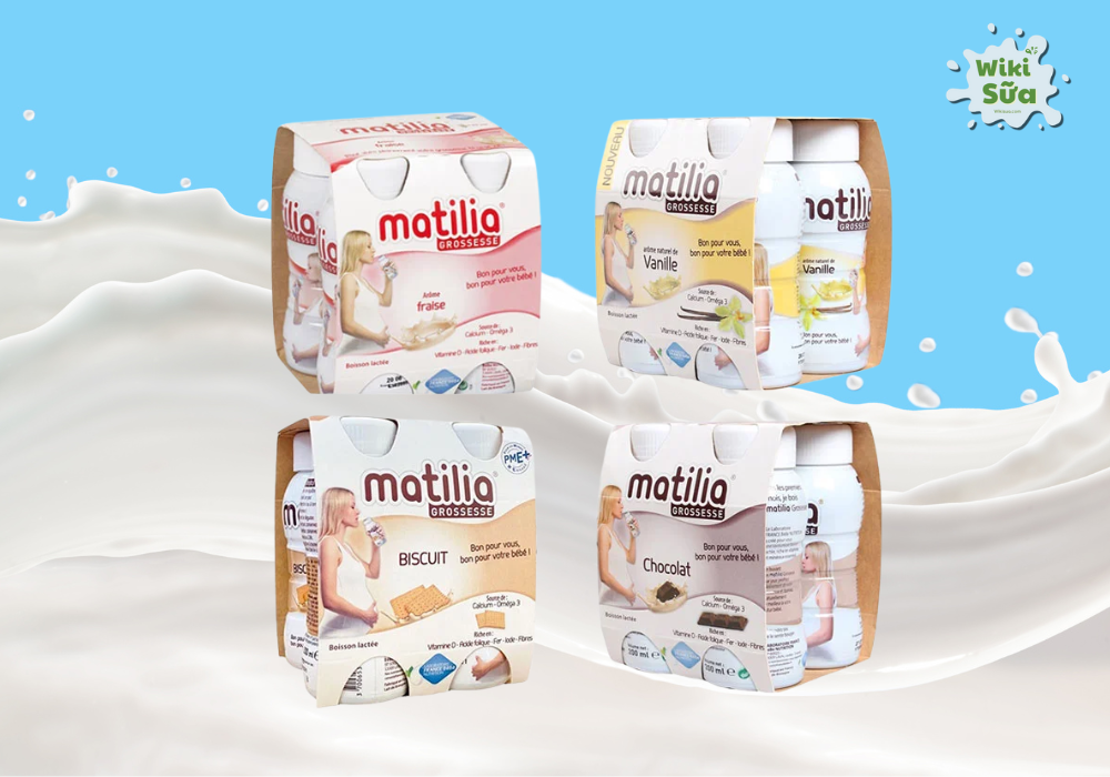 Sữa bầu Matilia giúp giảm táo bón và ốm nghén cho mẹ bầu 3 tháng đầu