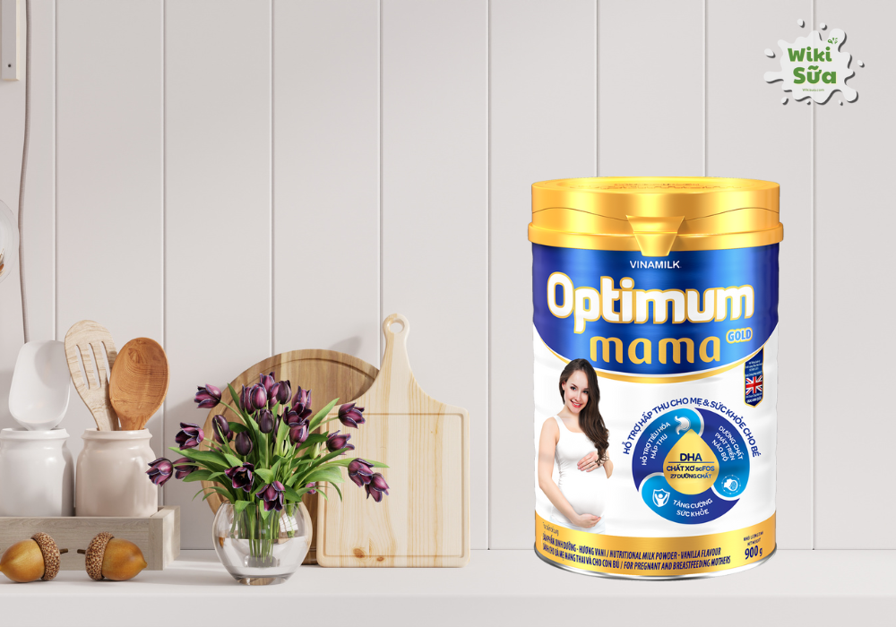 Sữa bầu Optimum mama dễ uống với mẹ Việt Nam
