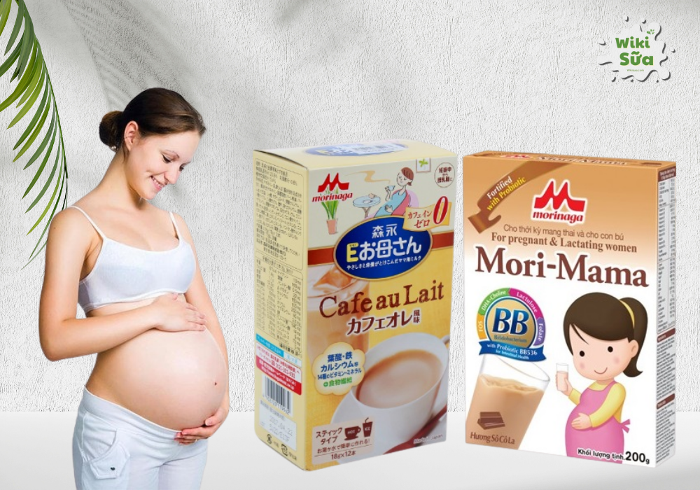 Bà bầu nên uống sữa bột Morinaga Mama