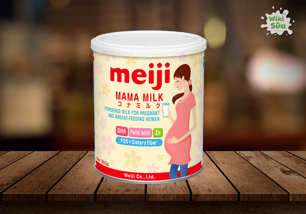 Sữa bột Meiji Mama được biết đến là loại sữa bà bầu từ Nhật Bản