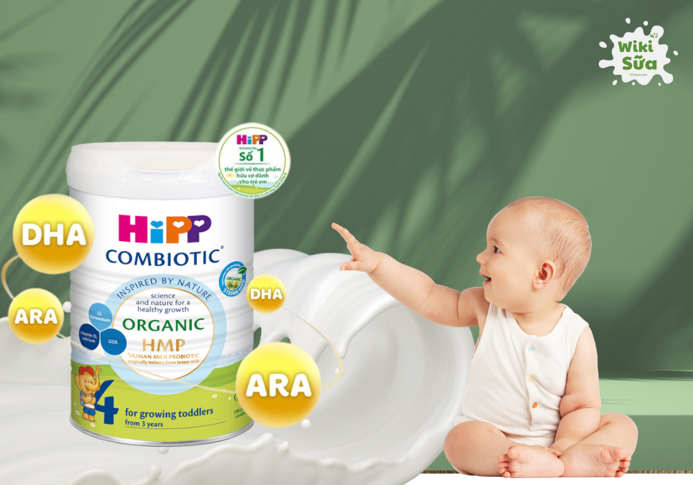 Sữa HiPP Organic Combiotic sữa tăng cân hữu cơ