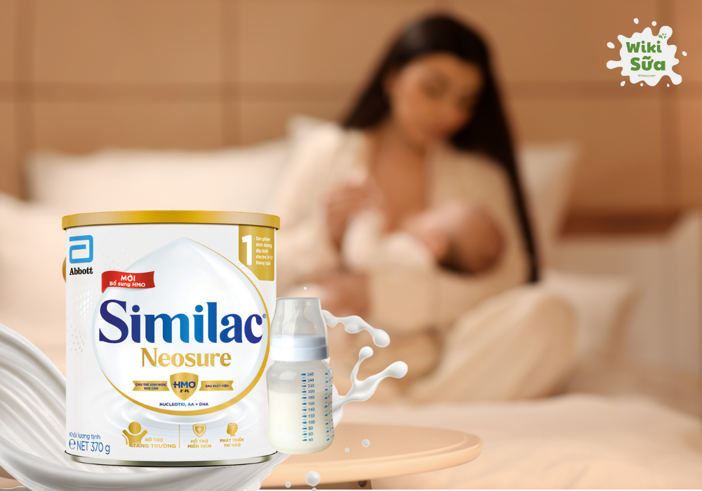 Sữa Similac Neosure cho bé chậm tăng cân