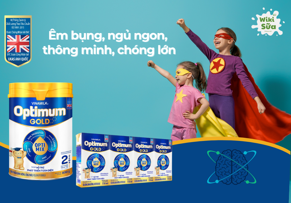 Optimum Gold sữa tăng cân cho trẻ dưới 1 tuổi
