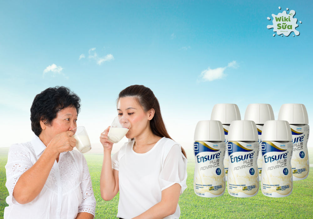 Sữa Ensure Plus cung cấp dinh dưỡng cao hơn