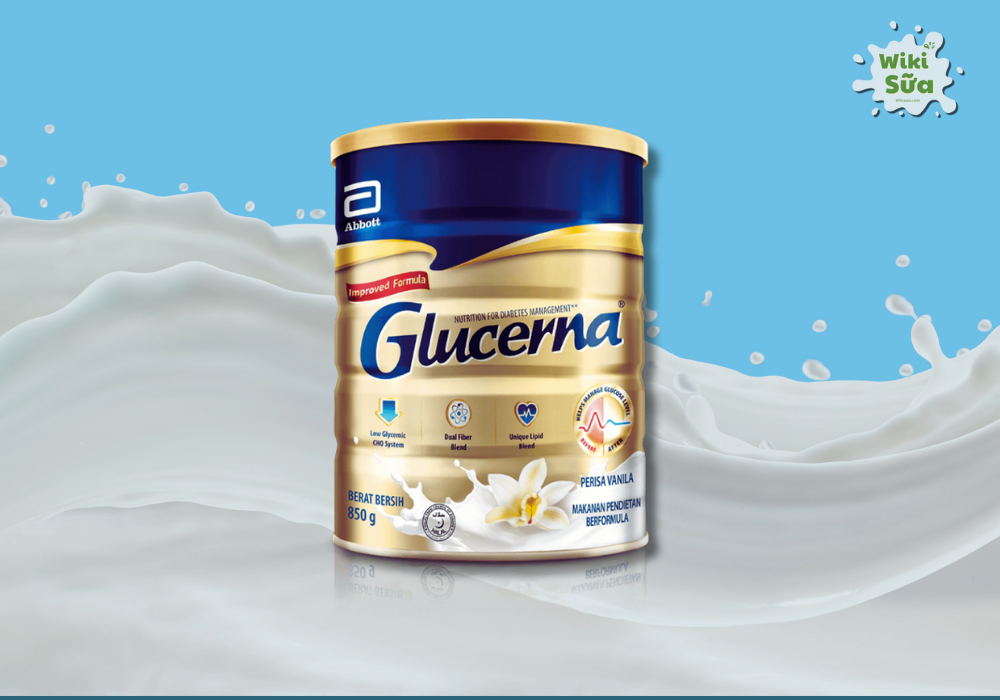 Dòng sữa Ensure Glucerna dành cho người bị tiểu đường