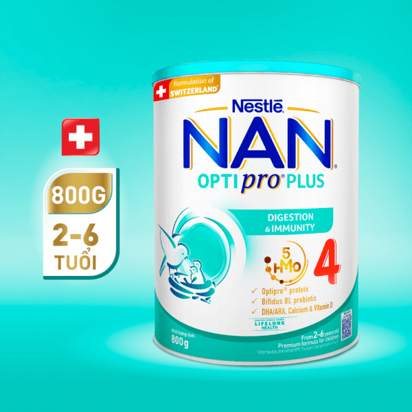 Sữa Nan Optipro Plus 4 800g