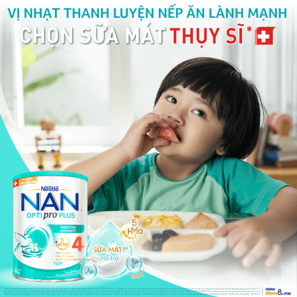 Sữa Nestlé Nan Optipro công thức cải tiến