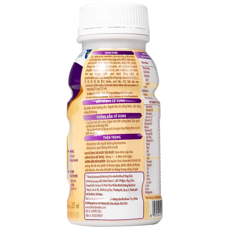 Sữa Nutifood Varna Colostrum 237ml