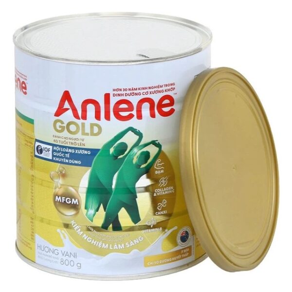 Sữa bột cho người lớn Anlene Gold 800g