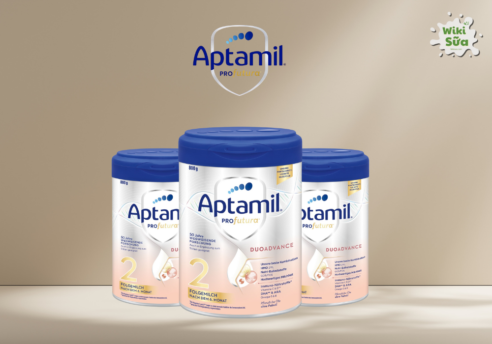 Sữa Aptamil Đức số 2 dành cho trẻ 6-12 tháng