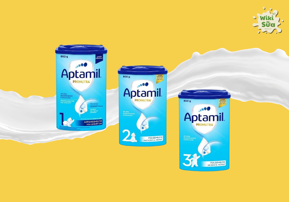 Sữa Aptamil 1,2,3 của nội địa Đức