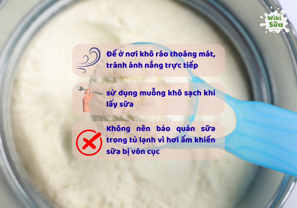 Cách bảo quản sữa bầu tốt nhất