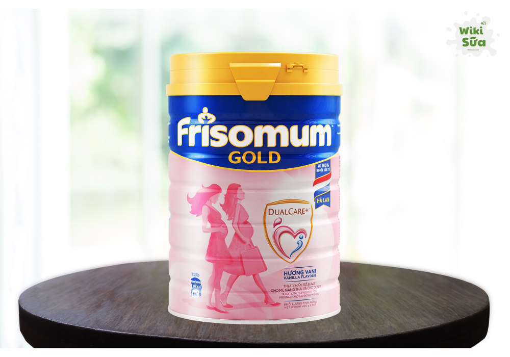 Sữa bầu Frisomum Gold hương vani