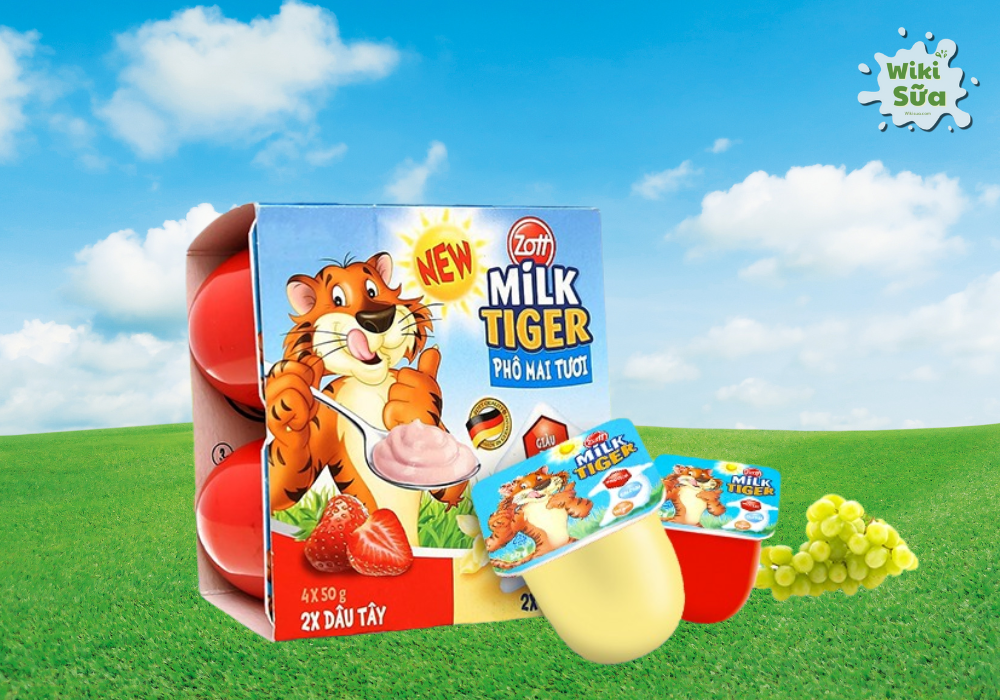 Lốc 4 hộp sữa chua phô mai Zott