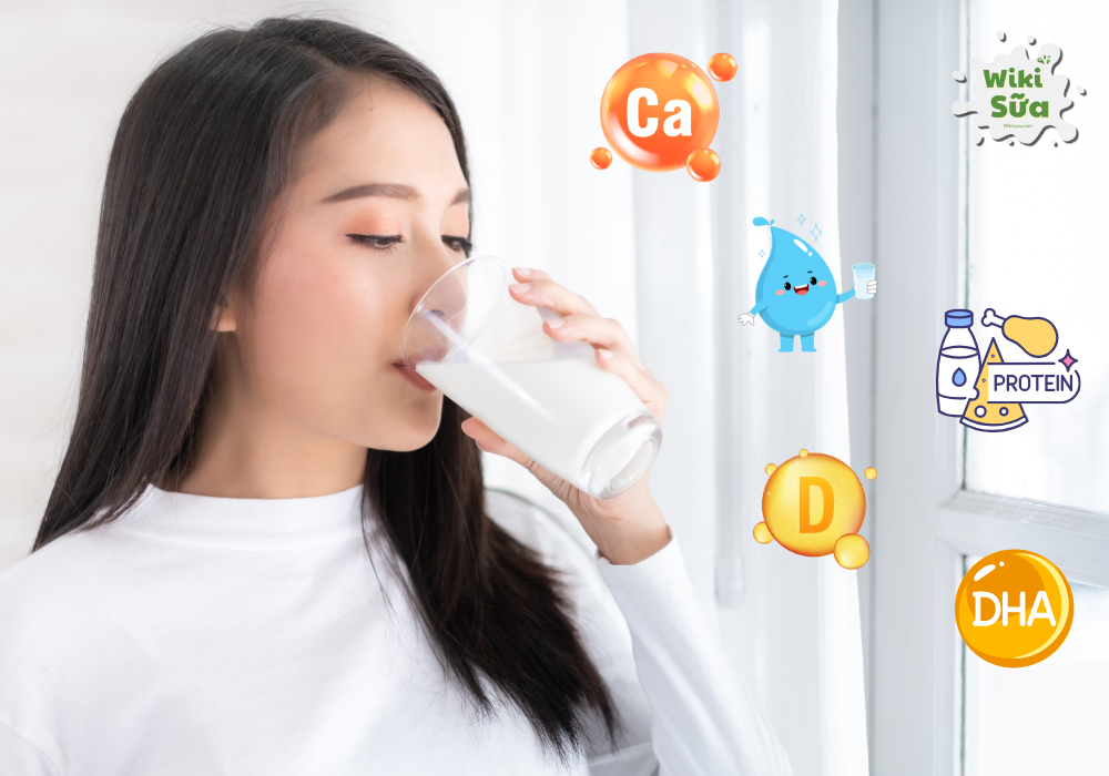 các loại sữa tốt cho mẹ sau sinh