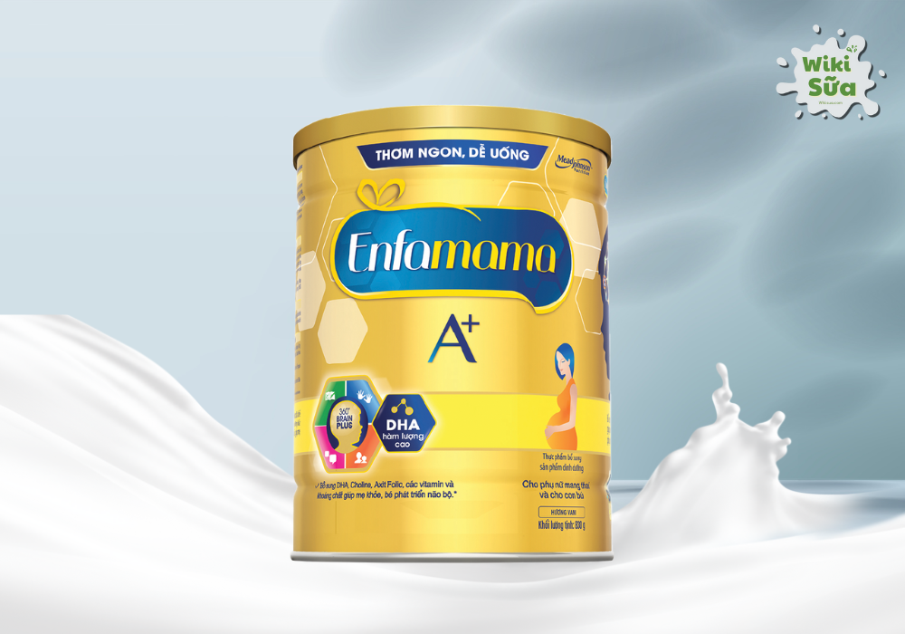 Sữa cho mẹ bầu sau sinh Enfamama A+