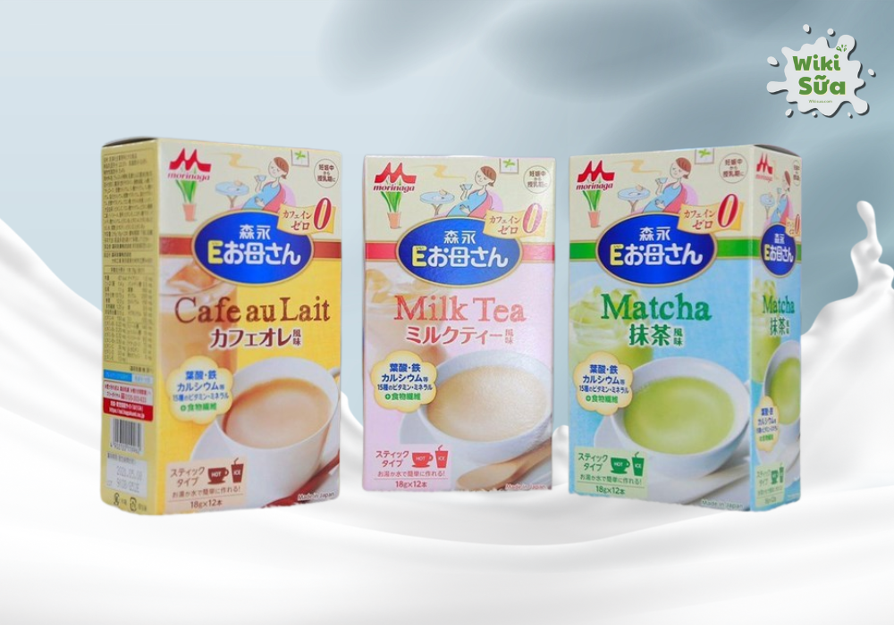 Sữa Morinaga Mama nhiều vị không ngấy