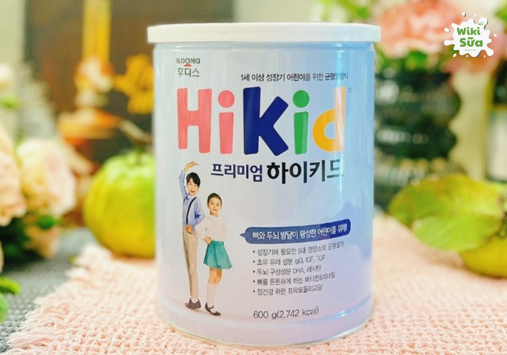 Sữa dê Hiki cho trẻ khoẻ mạnh