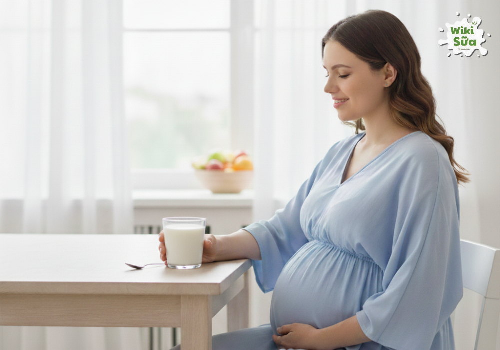 Bà bầu nên ăn sữa chua sau bữa chính