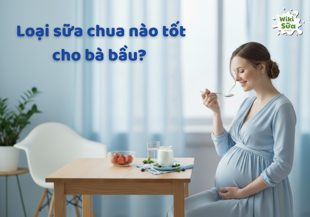 Các loại sữa chua tốt cho bà bầu