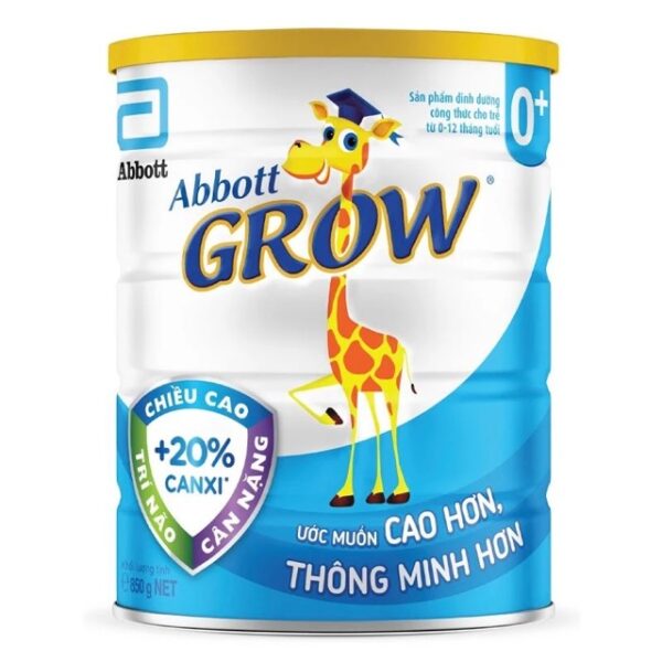 Sữa bột Abbott Grow lon 850g