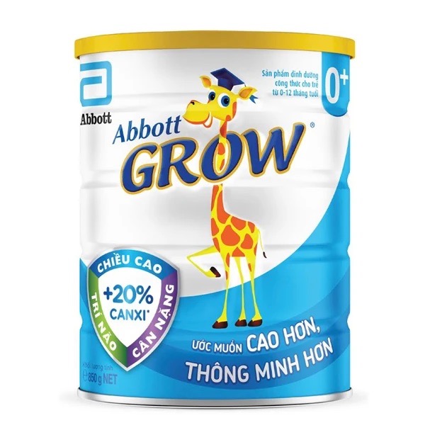 Sữa bột Abbott Grow