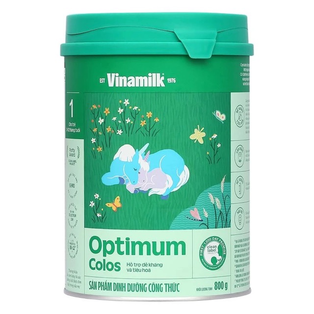 Sữa bột Optimum Colos số 1 800g