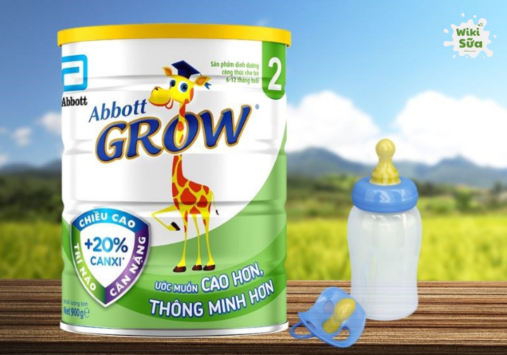 Sữa Abbott Grow cho trẻ từ 6-12 tháng tuổi