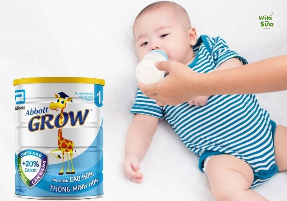 Uống sữa Abbott Grow đúng cách sẽ không gây táo bón cho trẻ