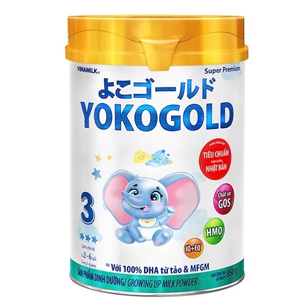 Sữa bột YokoGold số 3 850g