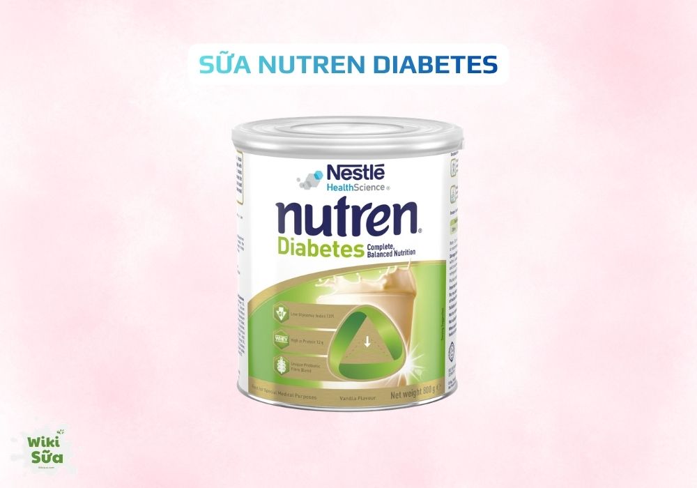 Sữa Nutren Diabetes cho bà bầu tiểu đường thai kỳ 