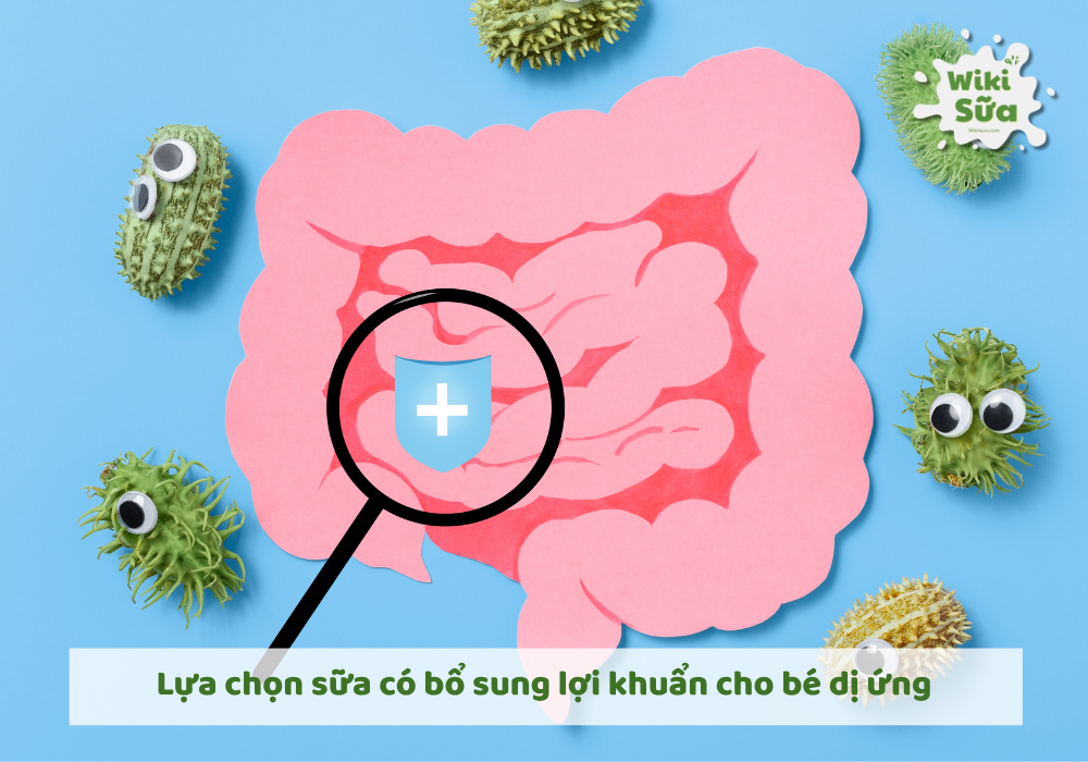Bổ sung lợi khuẩn cho bé