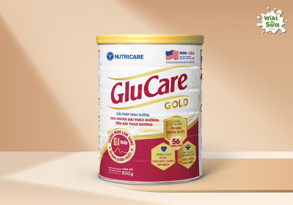 Sữa GluCare Gold dành cho bà bầu bị tiểu đường thai kỳ 