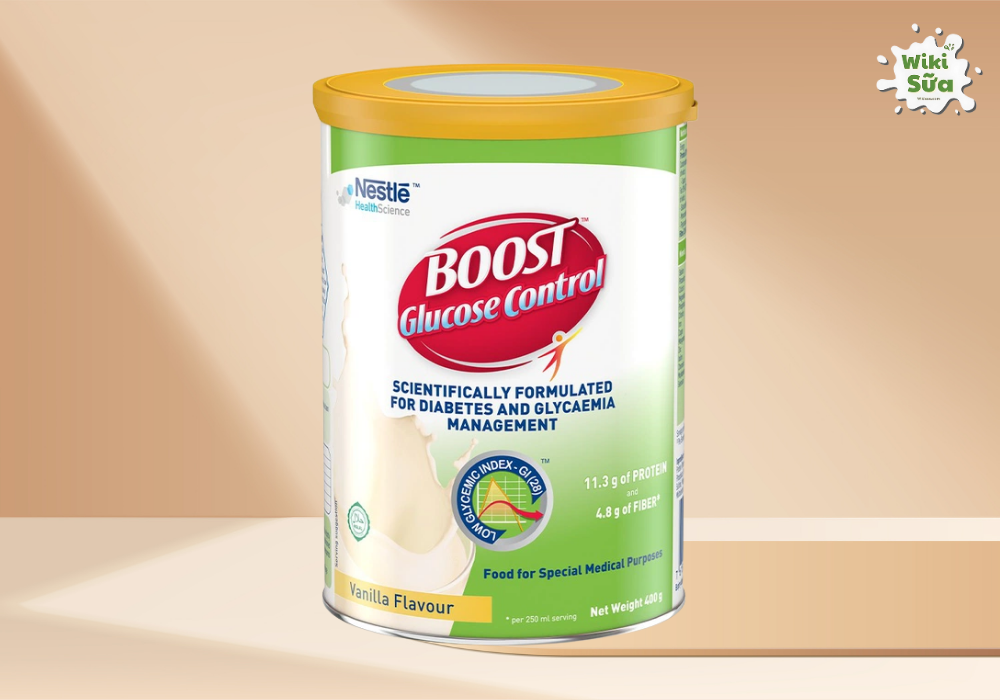 Sữa Nestle Boost Glucose Control dành cho bà bầu bị tiểu đường thai kỳ 