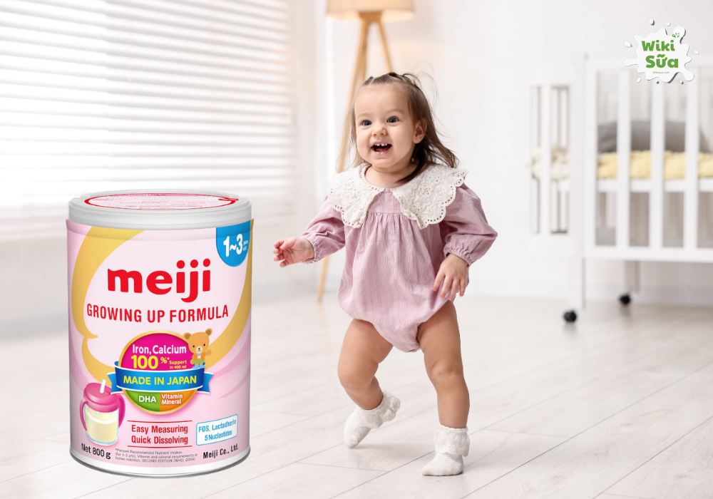 Sữa Meiji là thương hiệu sữa lâu đời tại Nhật Bản