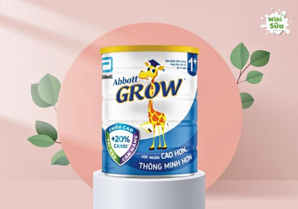 Sữa phát triển chiều cao Abbott Grow cho bé