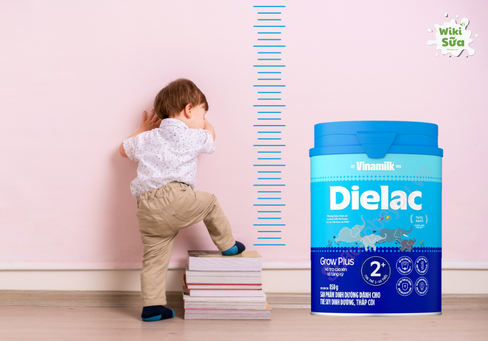 Sữa phát triển chiều cao Dielac Grow Plus 2+