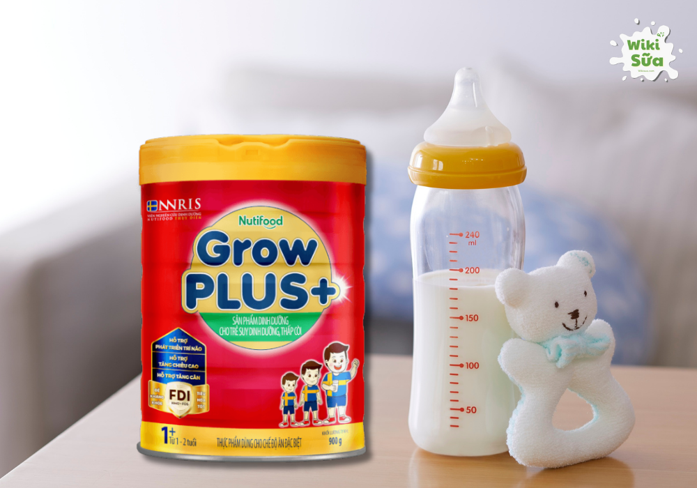 Sữa Nutifood GrowPLUS+ đỏ 1+