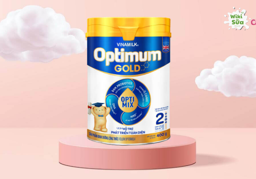 Sữa Optimum Gold hỗ trợ phát triển chiều cao