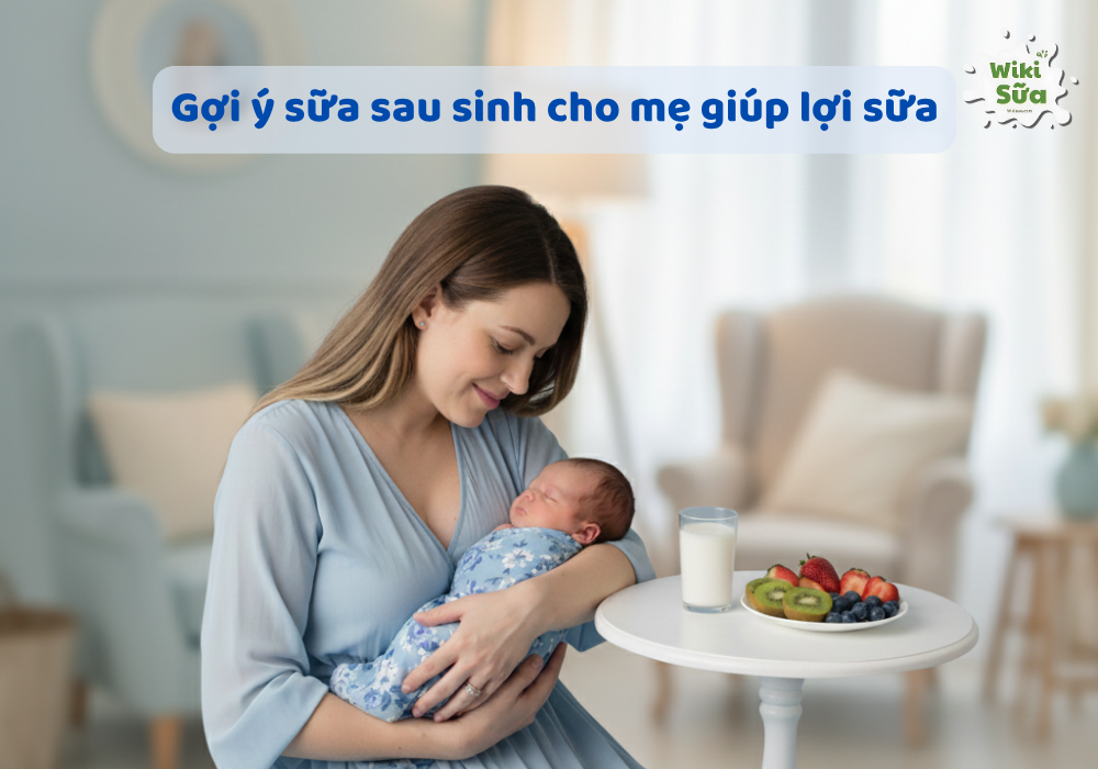sữa sau sinh cho mẹ