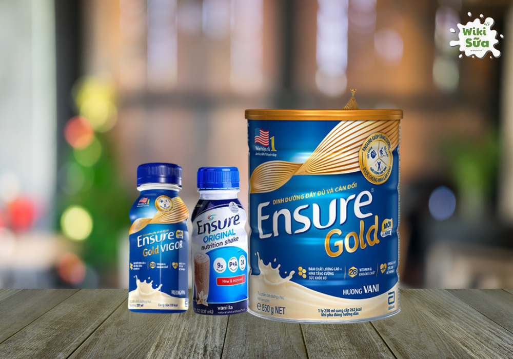 Sữa bầu Abbott Mama Ensure Gold bổ sung năng lượng cho mẹ 