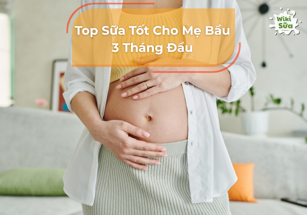 Sữa tốt cho mẹ bầu 3 tháng đầu