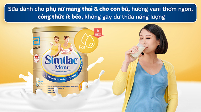 Sữa bầu Similac Mom cho phụ nữ đang mang thai và cho con bú