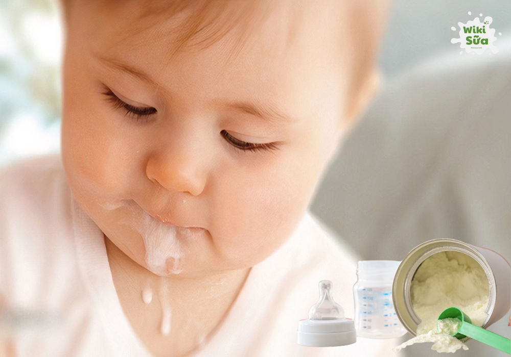 chọn sữa không phù hợp với độ tuổi và thể trạng của trẻ