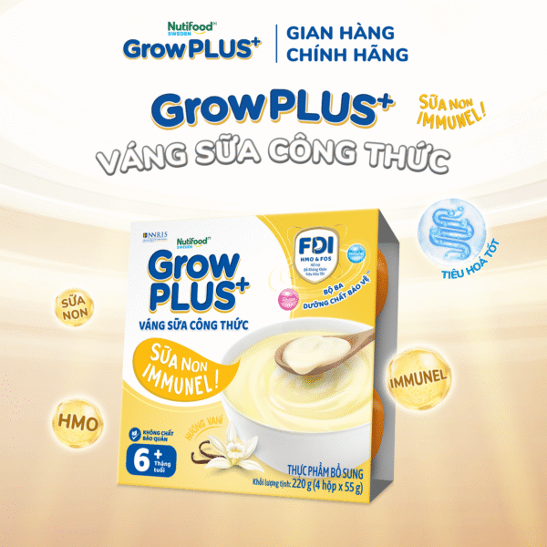 Lốc 4 hũ váng sữa công thức Nutifood