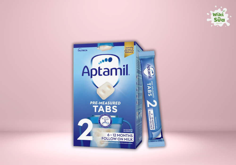 Sữa Aptamil Pre‑Measured Tabs 2 