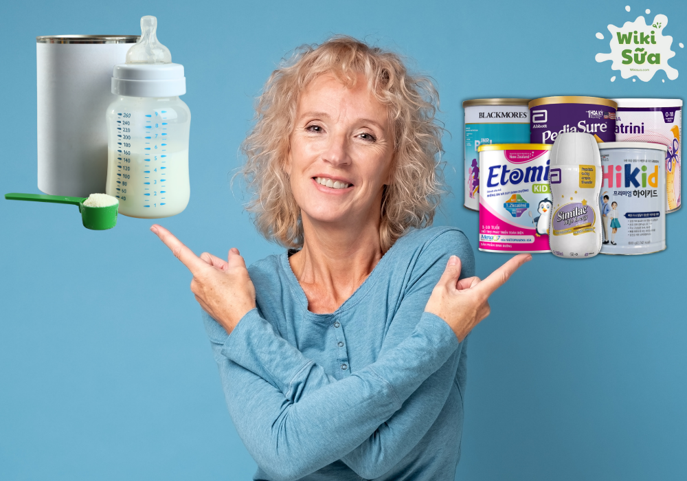 So sánh sữa cao năng lượng và sữa công thức thường